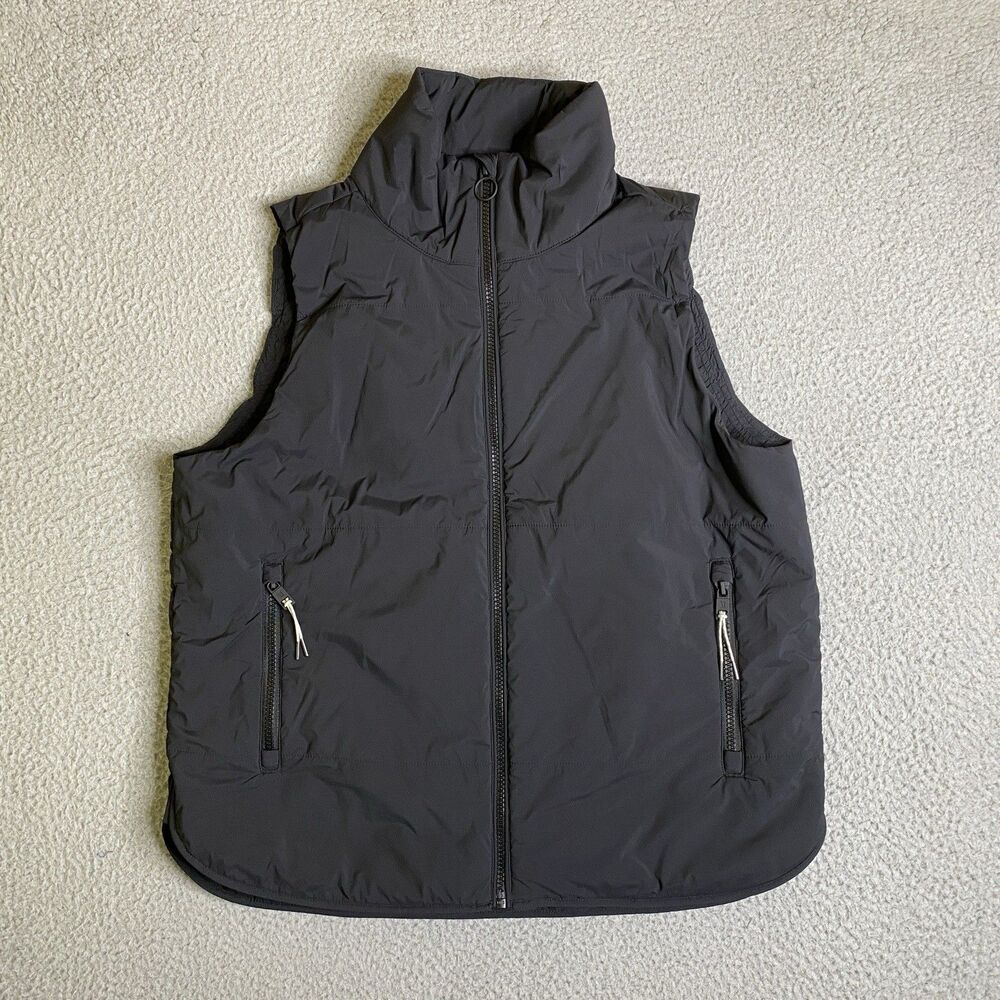Vuori Black Quilted Lightweight Vest